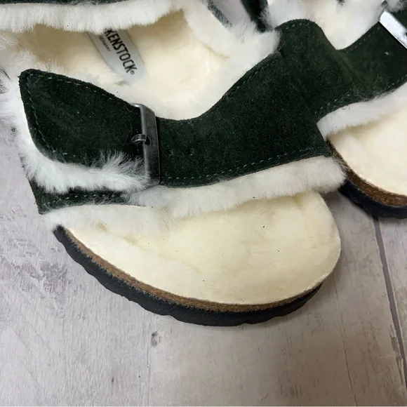 NWOT Birkenstock Arizona Shearling-Lined Sandals Size 39 - Picture 7 of 8